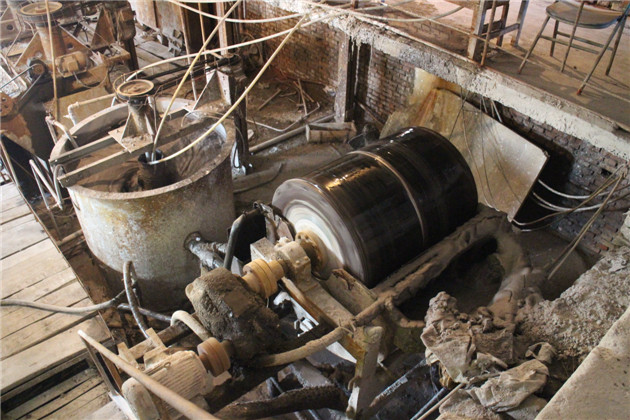 硅線石車間一角